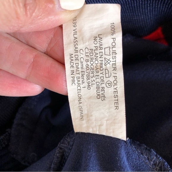 Fc Barcelona blue & red zip up racing style jacket S - Picture 9 of 11